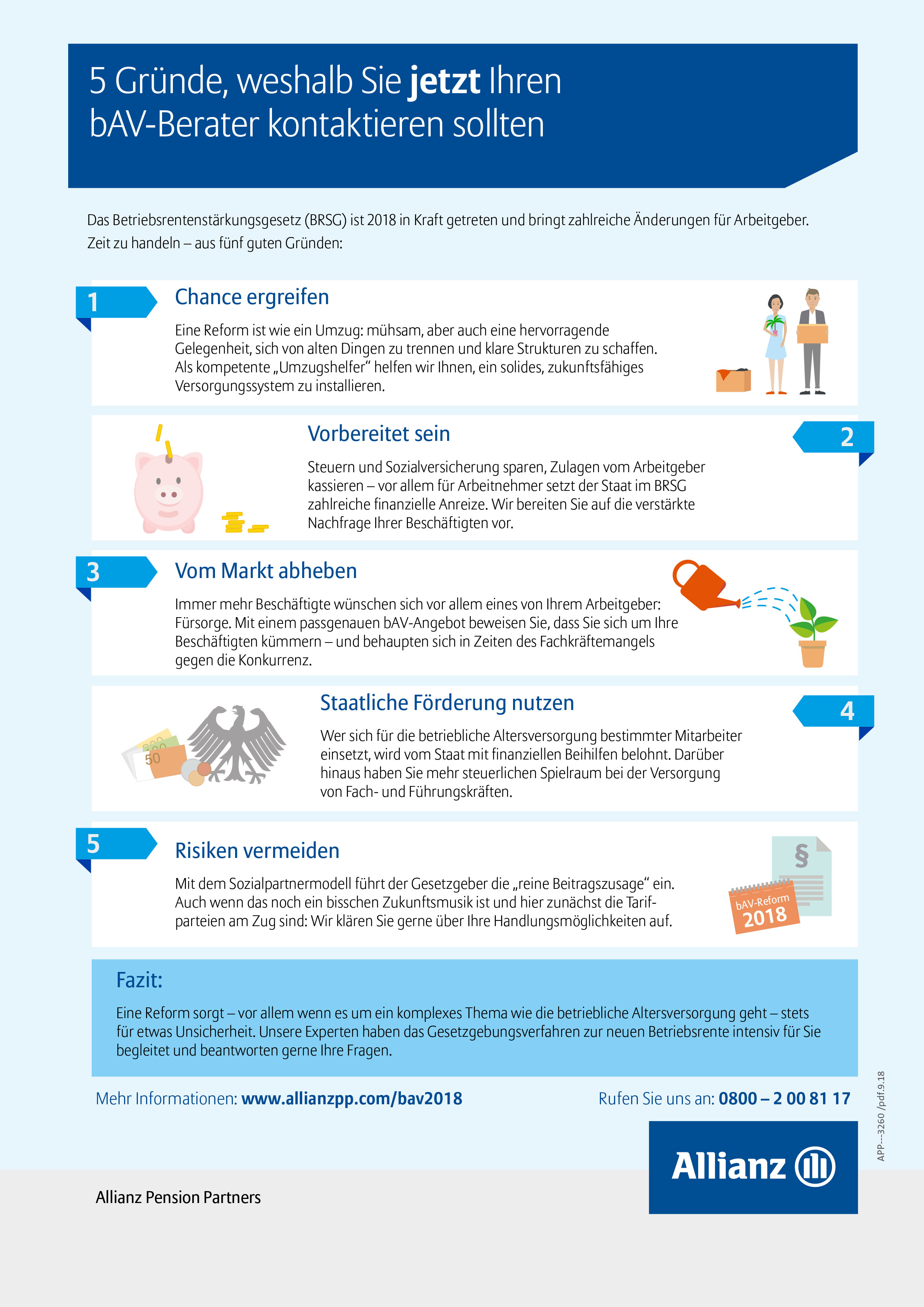 Infografik: 5 Gründe