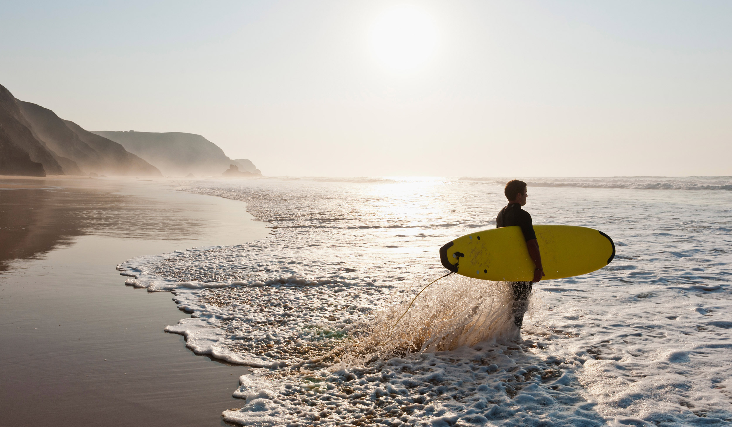 Surfer am Meer: Zeitwertkonten