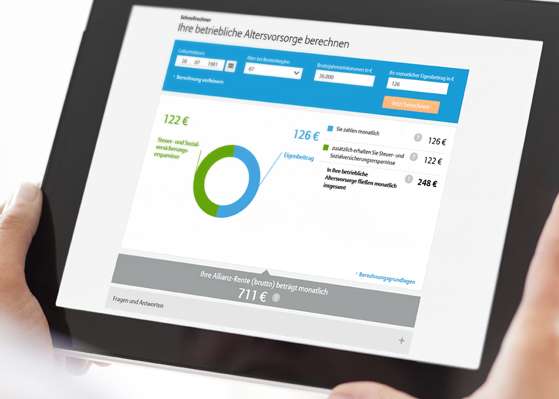 Schnellrechner: Betriebsrente berechnen